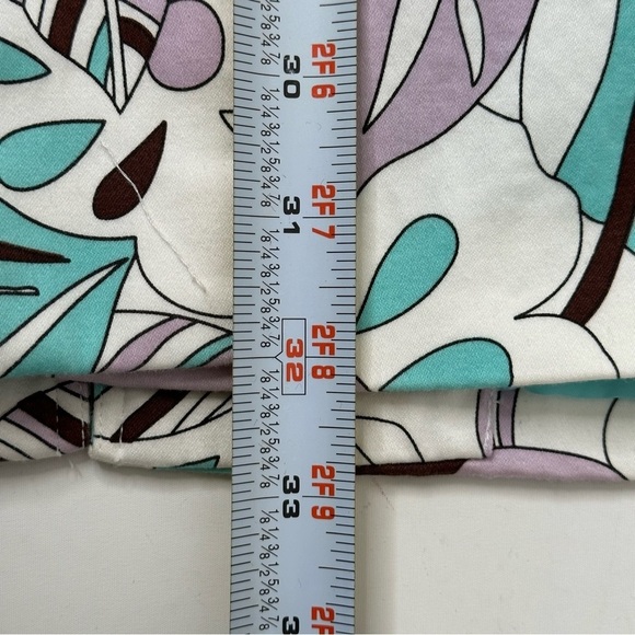 Chadwick's Vtg 70's Retro Styled Blue Floral Presley Long Button 4P Blazer - Picture 13 of 15